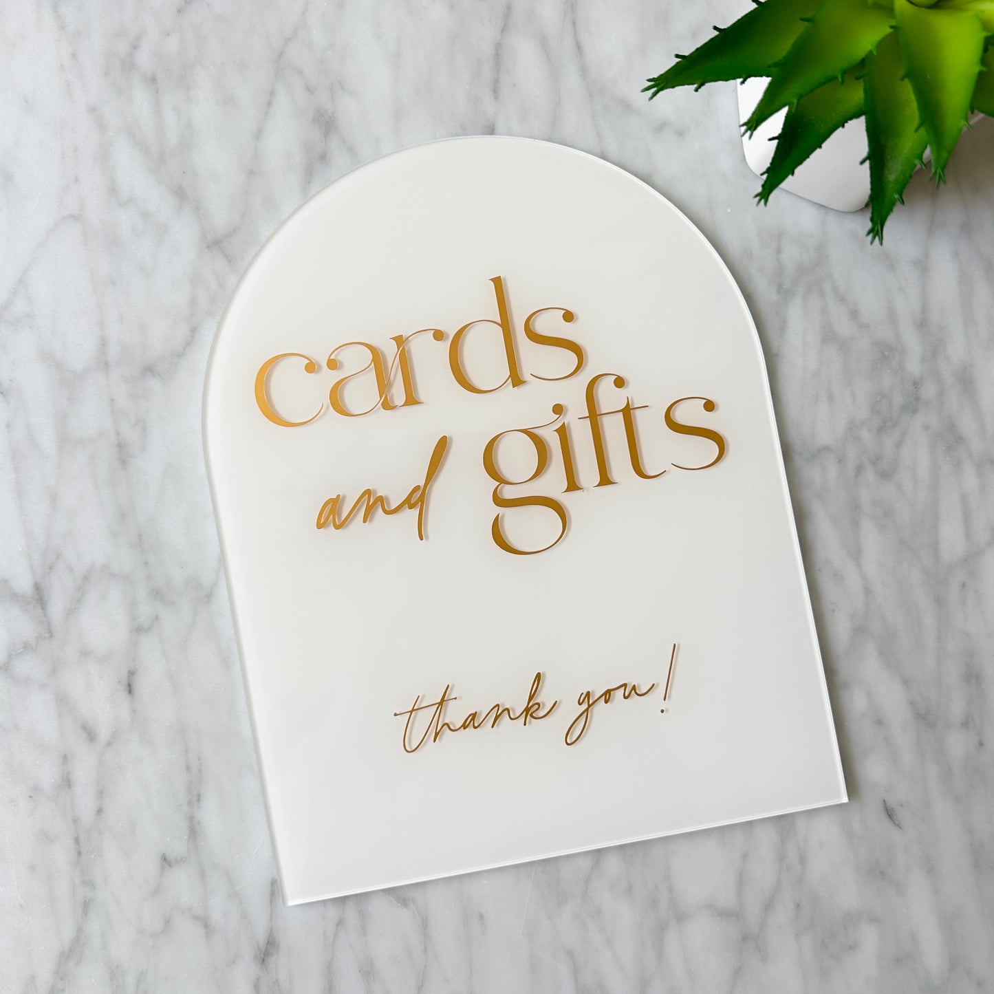 Cards & Gifts Table Sign - Abigail